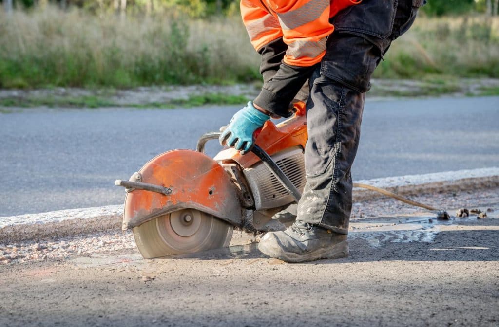 Técnicas de corte de pavimento y hormigón