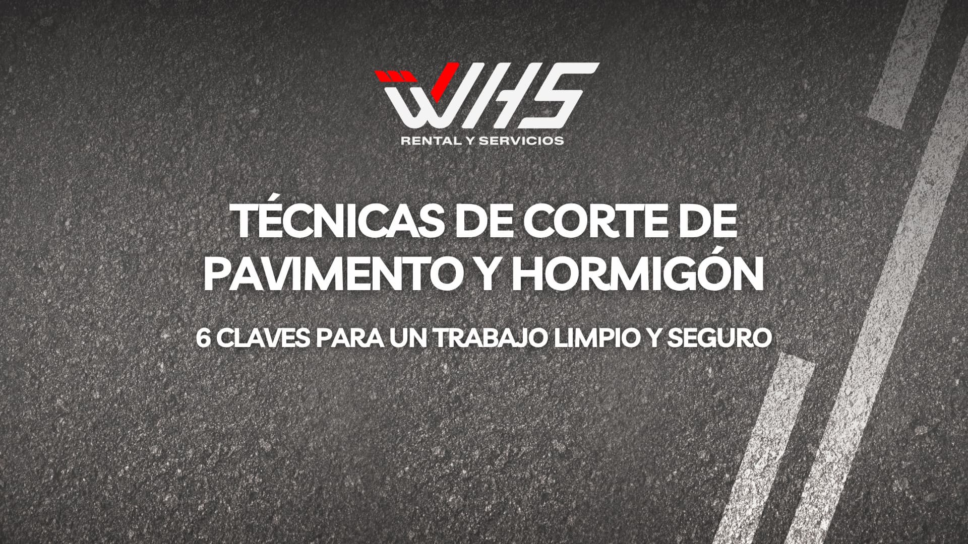 portada corte de pavimento